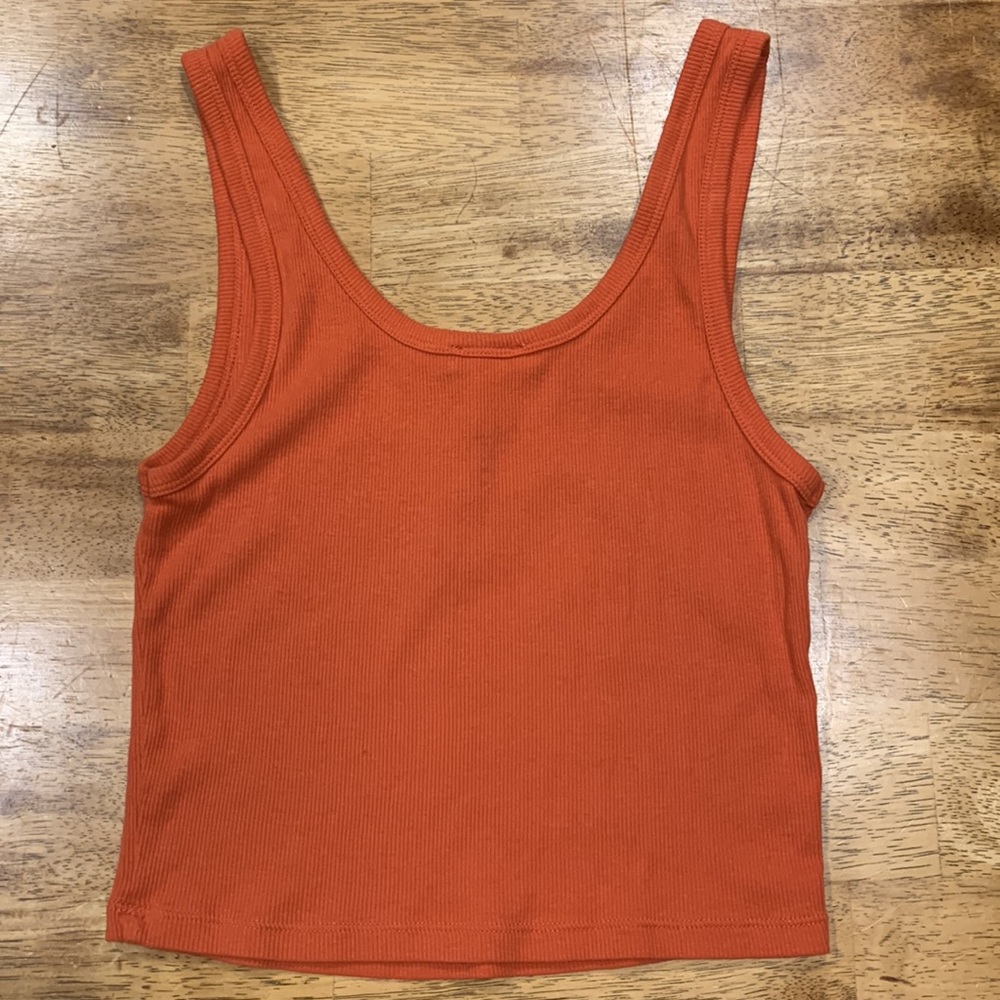 Orange/Red Tank Top - Picture 3 of 4